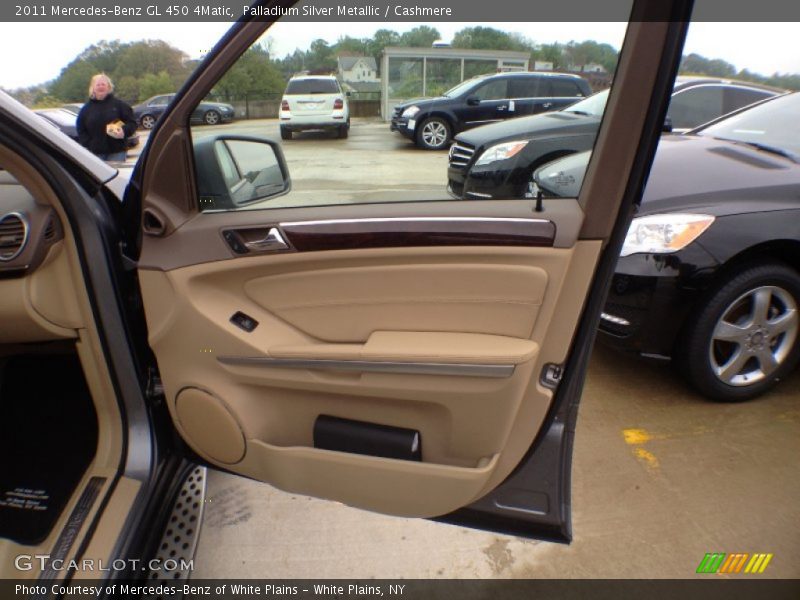 Palladium Silver Metallic / Cashmere 2011 Mercedes-Benz GL 450 4Matic