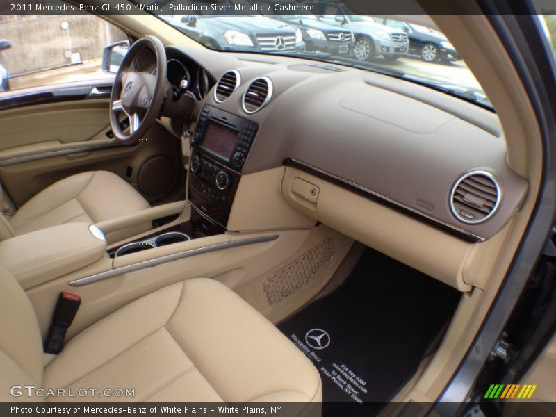 Palladium Silver Metallic / Cashmere 2011 Mercedes-Benz GL 450 4Matic