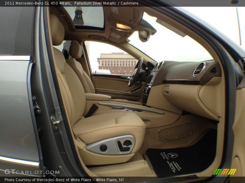 Palladium Silver Metallic / Cashmere 2011 Mercedes-Benz GL 450 4Matic