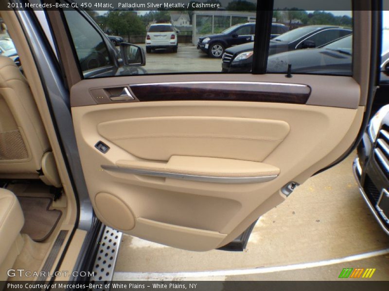 Palladium Silver Metallic / Cashmere 2011 Mercedes-Benz GL 450 4Matic