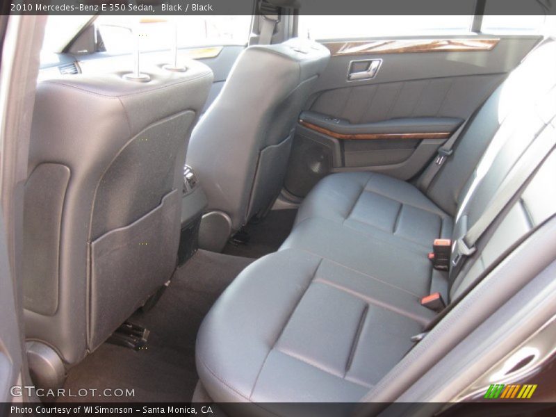 Black / Black 2010 Mercedes-Benz E 350 Sedan