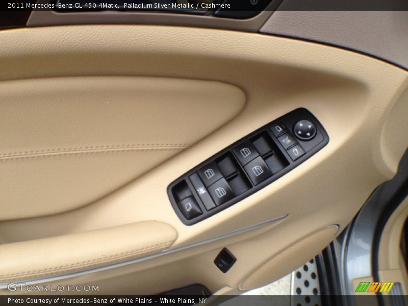 Palladium Silver Metallic / Cashmere 2011 Mercedes-Benz GL 450 4Matic