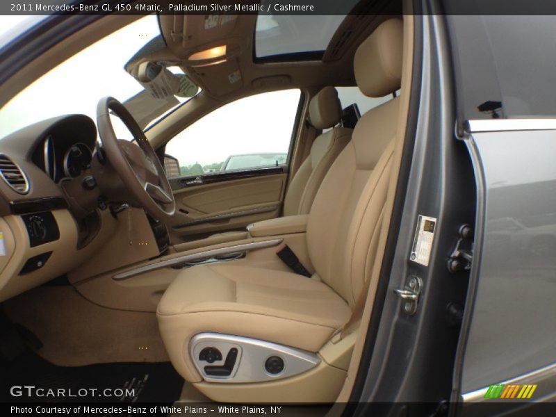 Palladium Silver Metallic / Cashmere 2011 Mercedes-Benz GL 450 4Matic