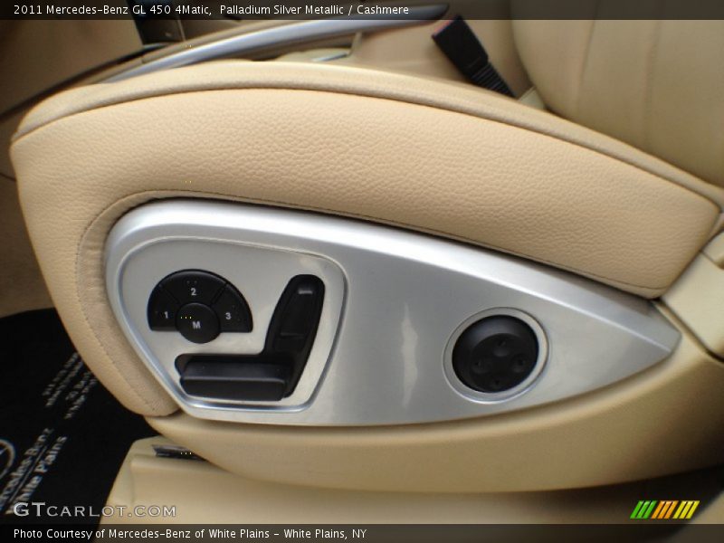 Palladium Silver Metallic / Cashmere 2011 Mercedes-Benz GL 450 4Matic