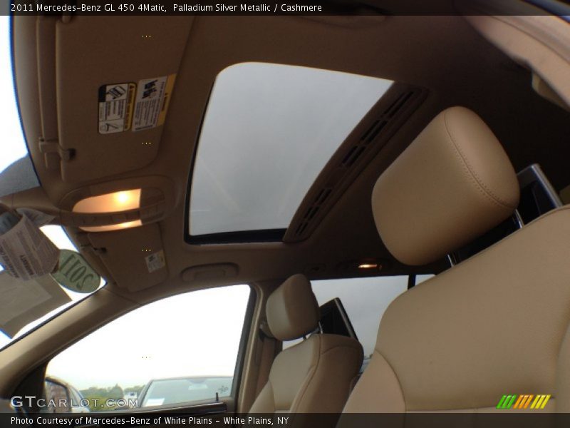 Palladium Silver Metallic / Cashmere 2011 Mercedes-Benz GL 450 4Matic