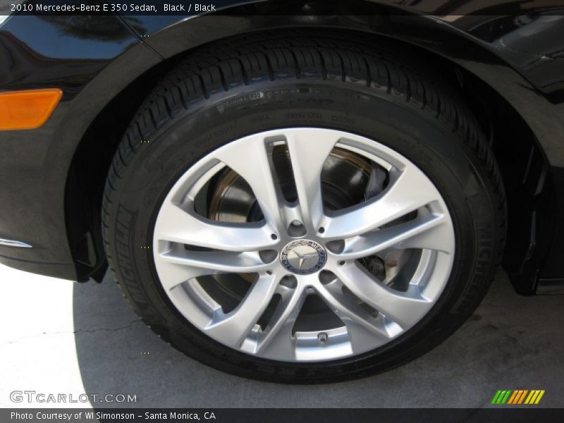 Black / Black 2010 Mercedes-Benz E 350 Sedan