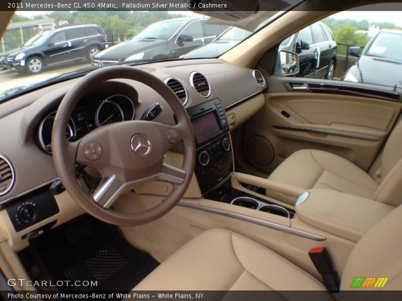 Palladium Silver Metallic / Cashmere 2011 Mercedes-Benz GL 450 4Matic