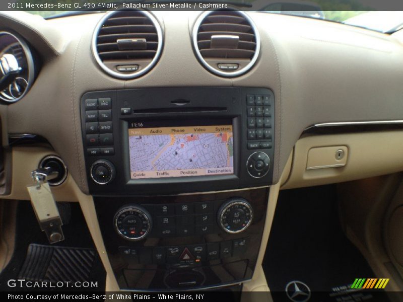 Palladium Silver Metallic / Cashmere 2011 Mercedes-Benz GL 450 4Matic