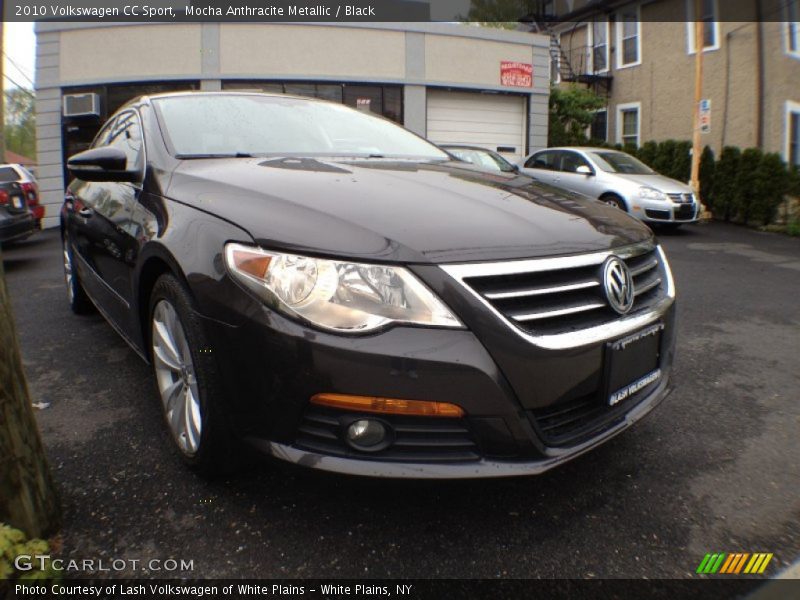 Mocha Anthracite Metallic / Black 2010 Volkswagen CC Sport