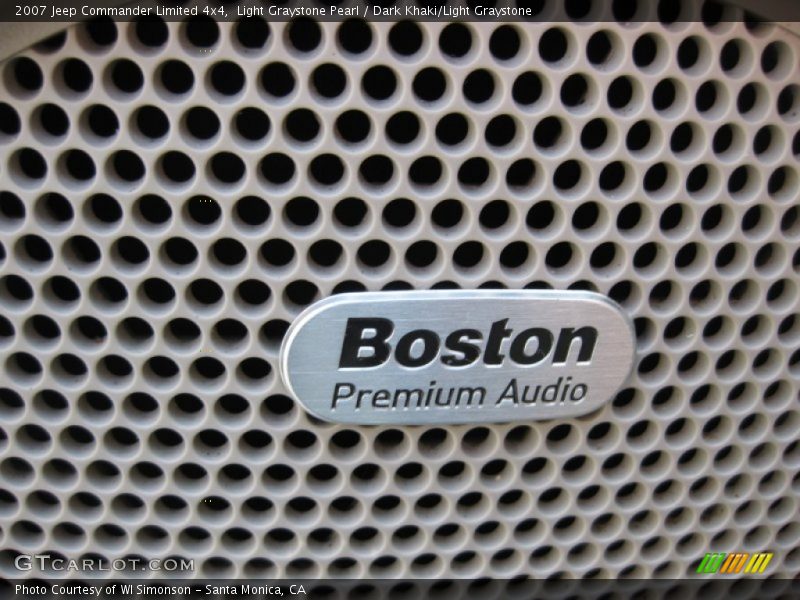 Light Graystone Pearl / Dark Khaki/Light Graystone 2007 Jeep Commander Limited 4x4