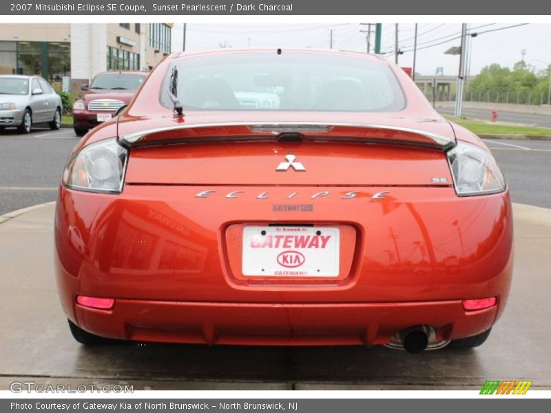 Sunset Pearlescent / Dark Charcoal 2007 Mitsubishi Eclipse SE Coupe