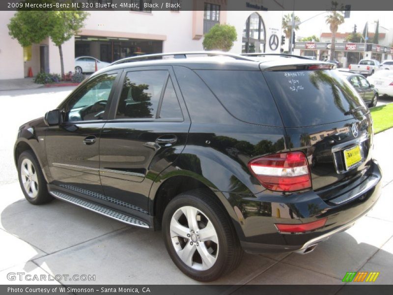 Black / Black 2009 Mercedes-Benz ML 320 BlueTec 4Matic
