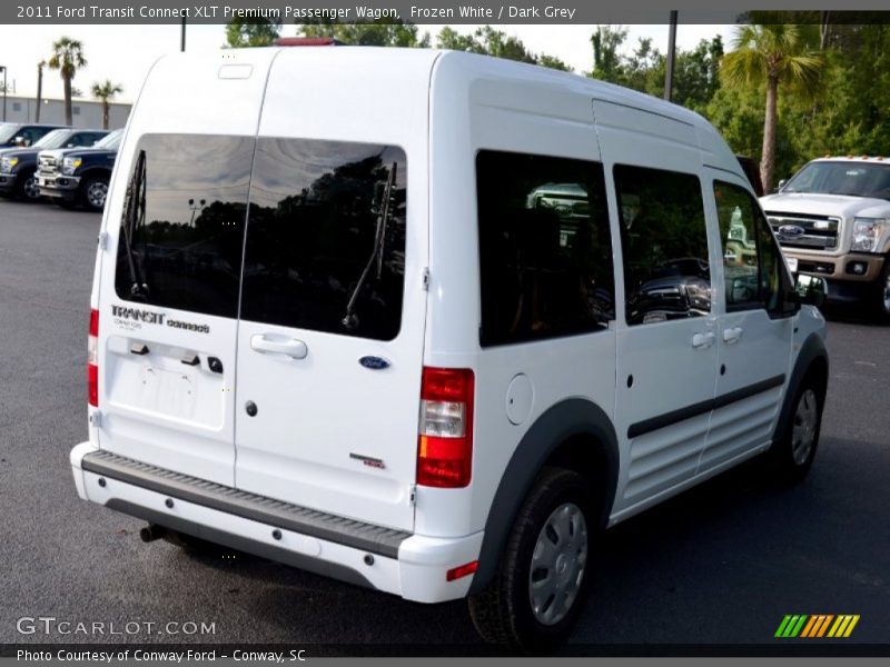 Frozen White / Dark Grey 2011 Ford Transit Connect XLT Premium Passenger Wagon