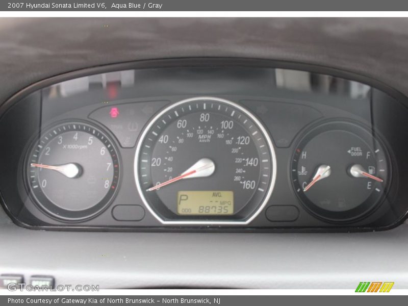  2007 Sonata Limited V6 Limited V6 Gauges