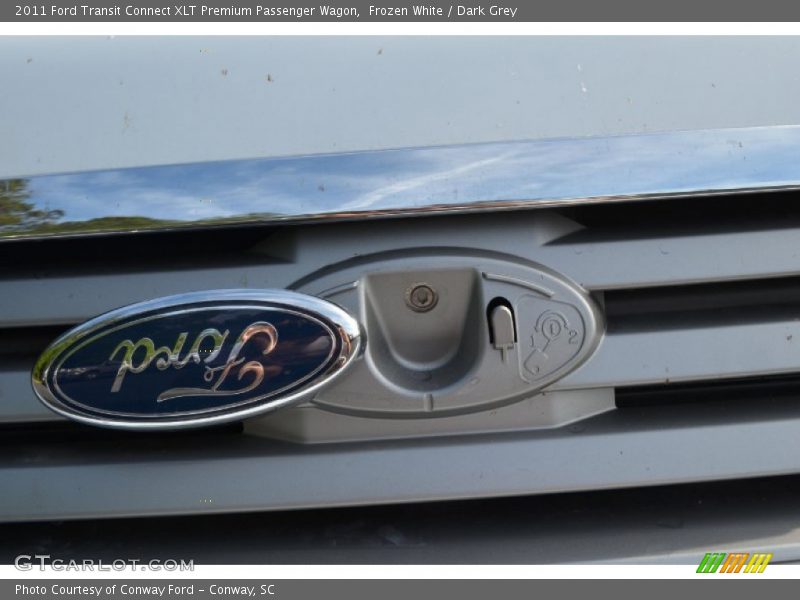 Frozen White / Dark Grey 2011 Ford Transit Connect XLT Premium Passenger Wagon