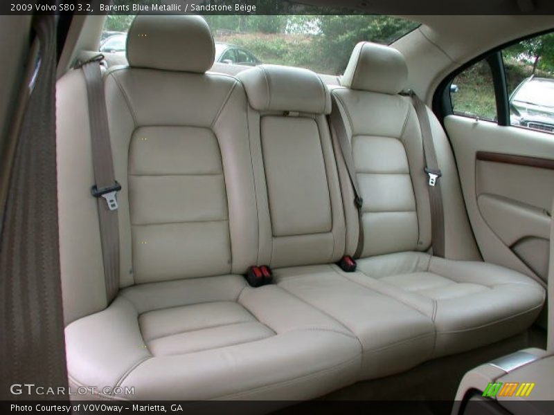 Barents Blue Metallic / Sandstone Beige 2009 Volvo S80 3.2