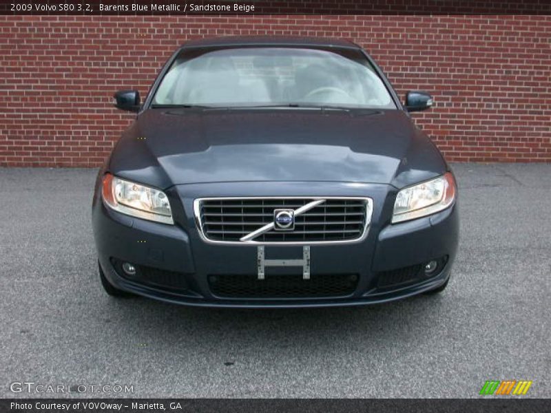Barents Blue Metallic / Sandstone Beige 2009 Volvo S80 3.2