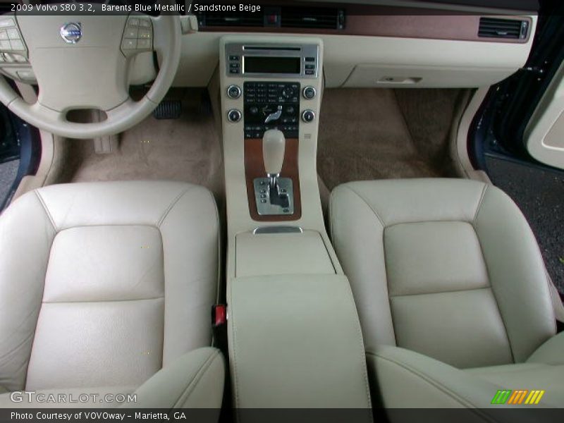 Barents Blue Metallic / Sandstone Beige 2009 Volvo S80 3.2