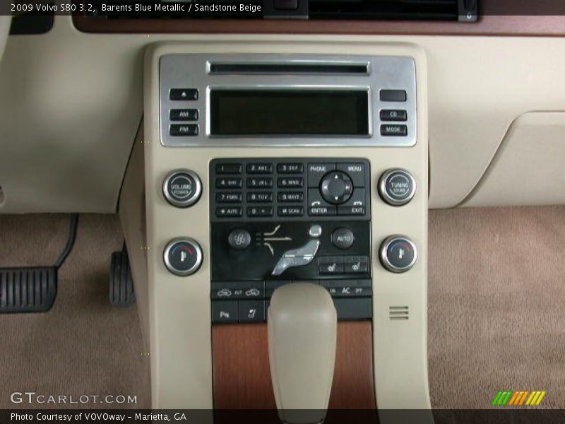 Barents Blue Metallic / Sandstone Beige 2009 Volvo S80 3.2