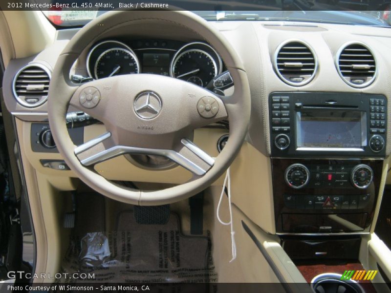 Black / Cashmere 2012 Mercedes-Benz GL 450 4Matic