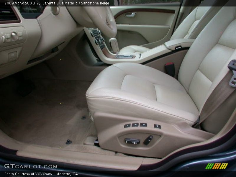 Barents Blue Metallic / Sandstone Beige 2009 Volvo S80 3.2