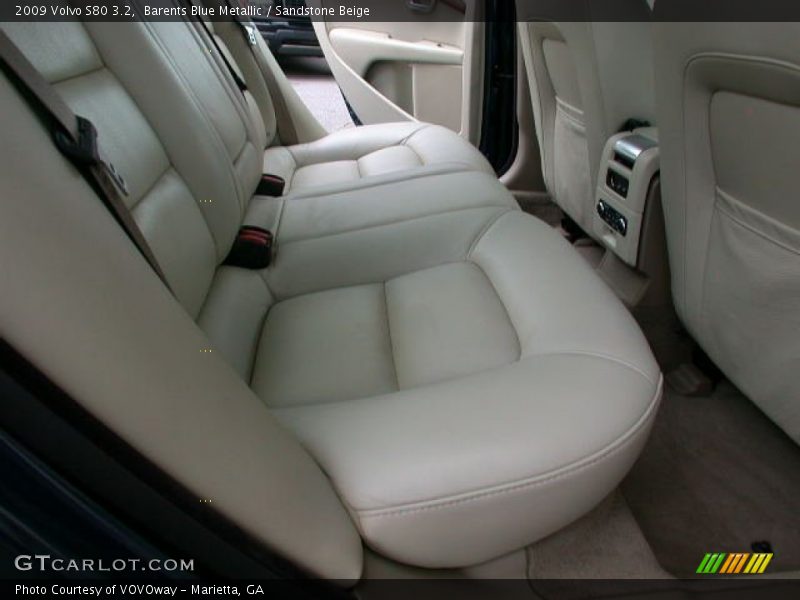 Barents Blue Metallic / Sandstone Beige 2009 Volvo S80 3.2