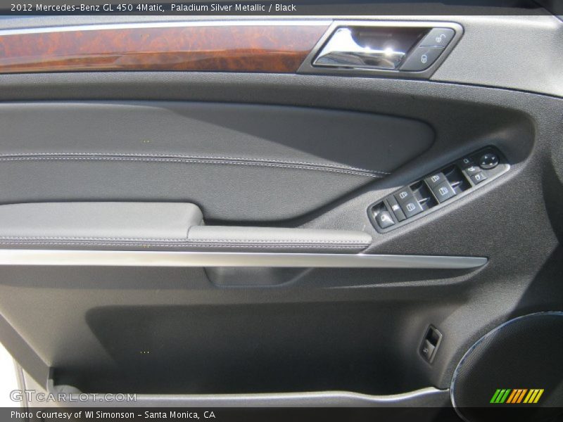 Paladium Silver Metallic / Black 2012 Mercedes-Benz GL 450 4Matic