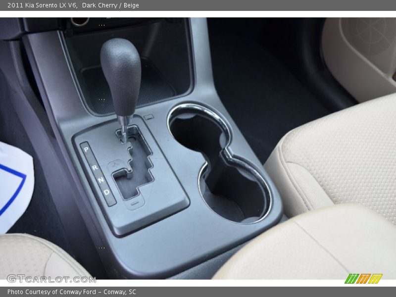 Dark Cherry / Beige 2011 Kia Sorento LX V6