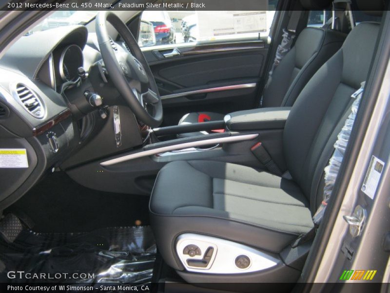 Paladium Silver Metallic / Black 2012 Mercedes-Benz GL 450 4Matic