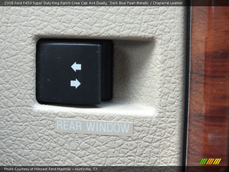 Dark Blue Pearl Metallic / Chaparral Leather 2008 Ford F450 Super Duty King Ranch Crew Cab 4x4 Dually