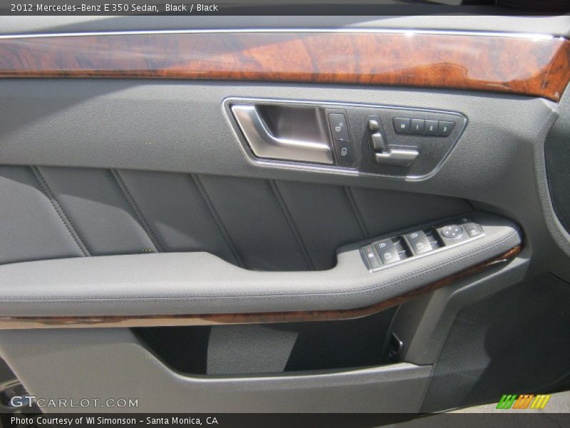 Black / Black 2012 Mercedes-Benz E 350 Sedan