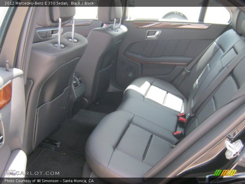 Black / Black 2012 Mercedes-Benz E 350 Sedan