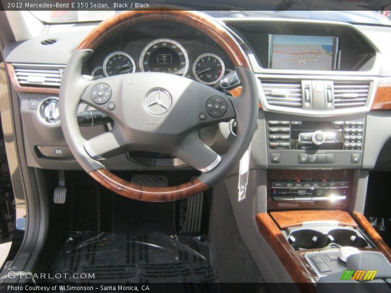 Black / Black 2012 Mercedes-Benz E 350 Sedan