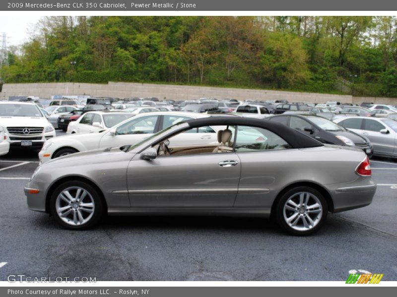  2009 CLK 350 Cabriolet Pewter Metallic