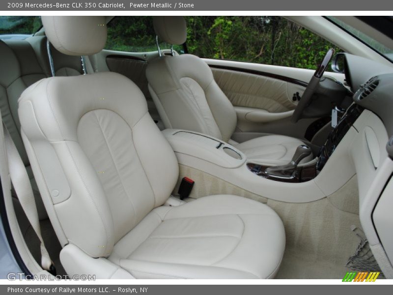  2009 CLK 350 Cabriolet Stone Interior