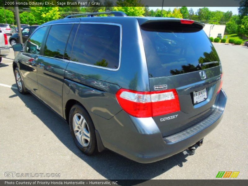 Sage Brush Pearl / Gray 2006 Honda Odyssey EX-L