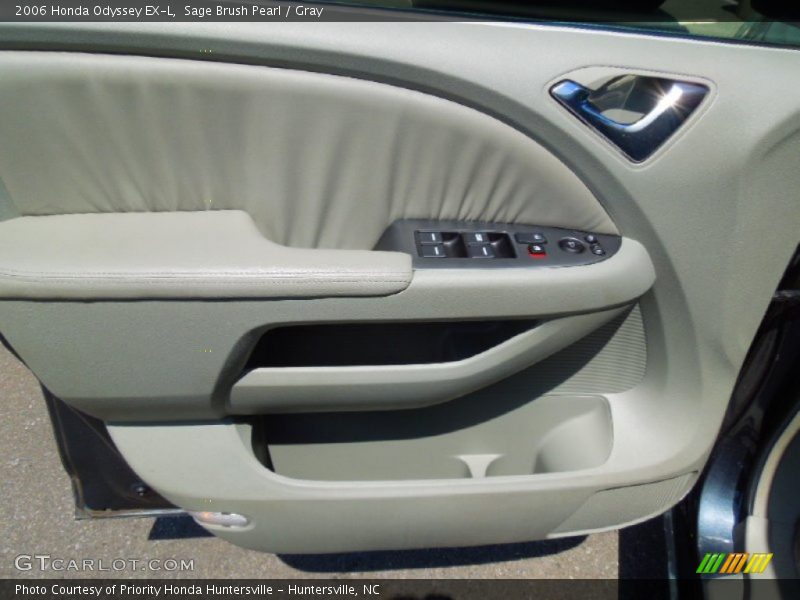 Sage Brush Pearl / Gray 2006 Honda Odyssey EX-L