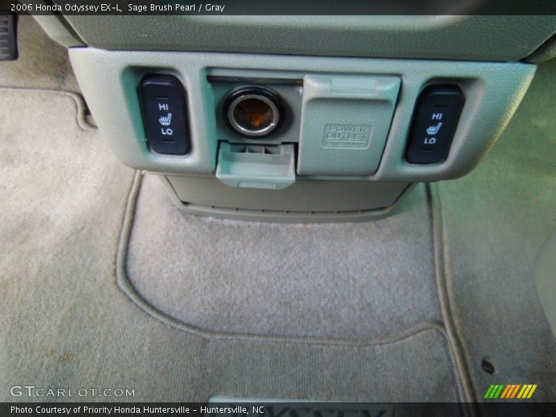 Sage Brush Pearl / Gray 2006 Honda Odyssey EX-L