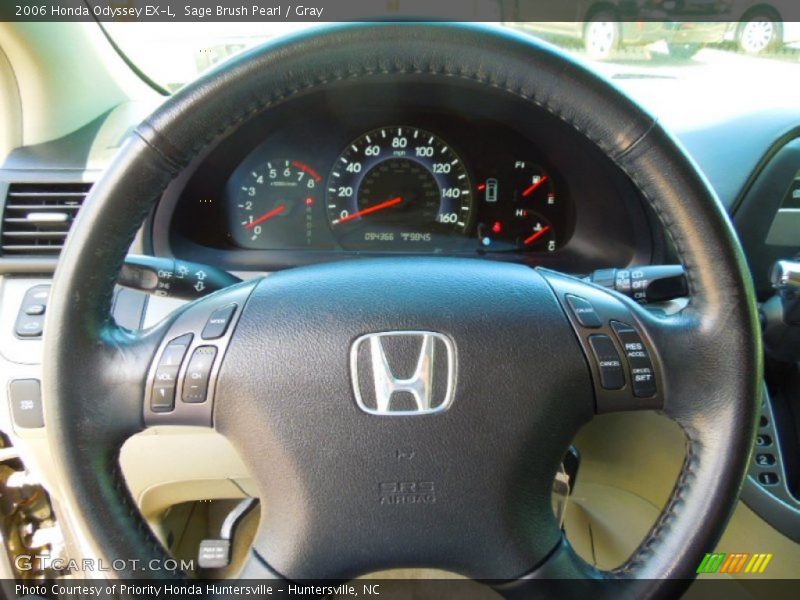 Sage Brush Pearl / Gray 2006 Honda Odyssey EX-L