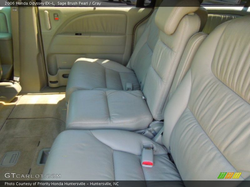Sage Brush Pearl / Gray 2006 Honda Odyssey EX-L