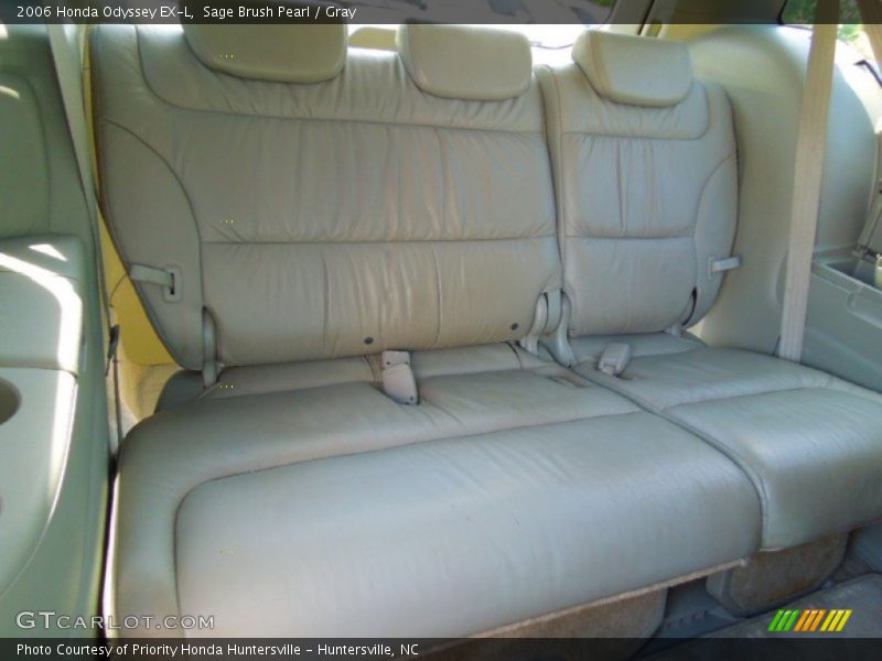 Sage Brush Pearl / Gray 2006 Honda Odyssey EX-L