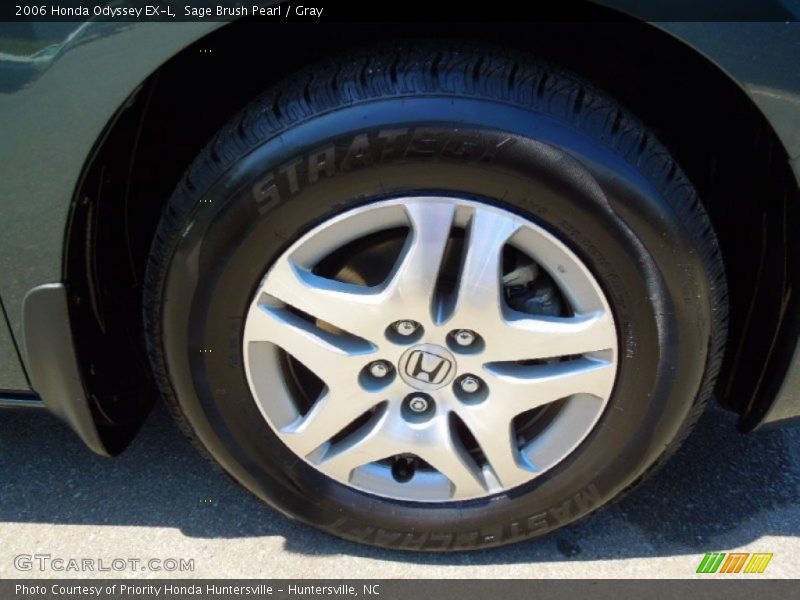 Sage Brush Pearl / Gray 2006 Honda Odyssey EX-L