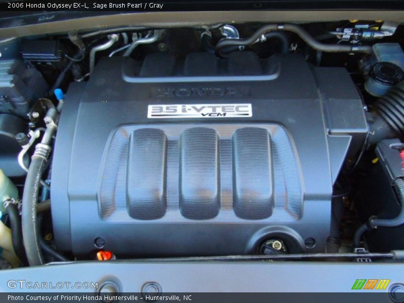 Sage Brush Pearl / Gray 2006 Honda Odyssey EX-L