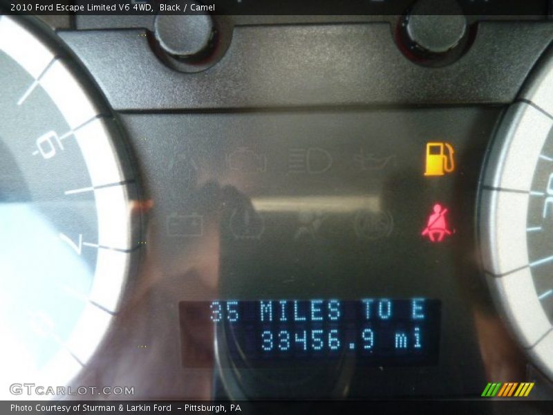 Black / Camel 2010 Ford Escape Limited V6 4WD