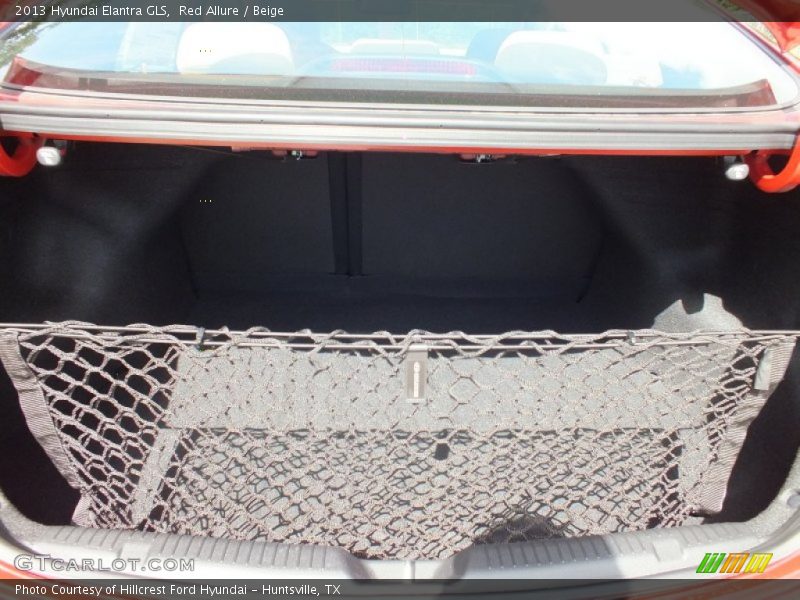 2013 Elantra GLS Trunk