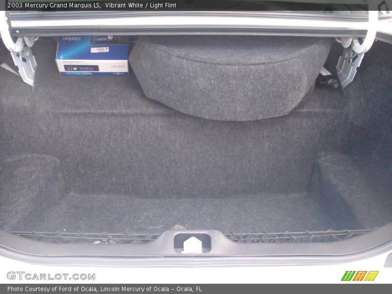 Vibrant White / Light Flint 2003 Mercury Grand Marquis LS