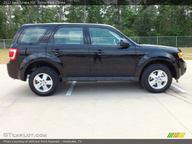 Ebony Black / Stone 2012 Ford Escape XLS