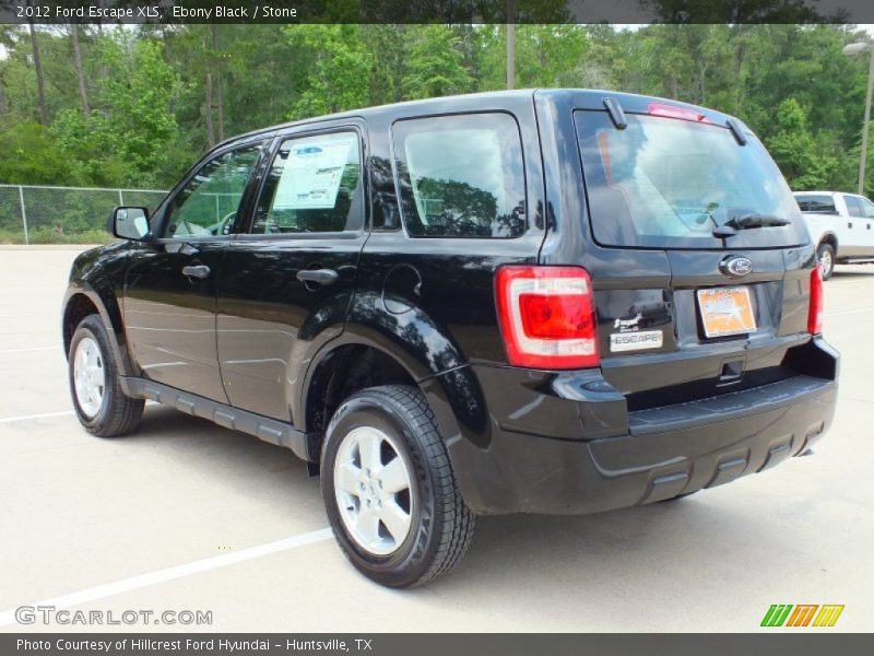 Ebony Black / Stone 2012 Ford Escape XLS