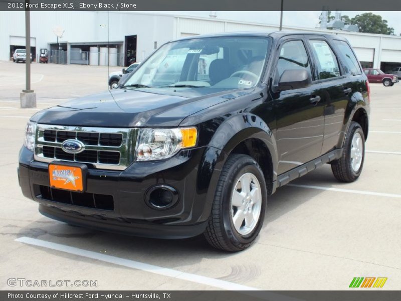 Ebony Black / Stone 2012 Ford Escape XLS