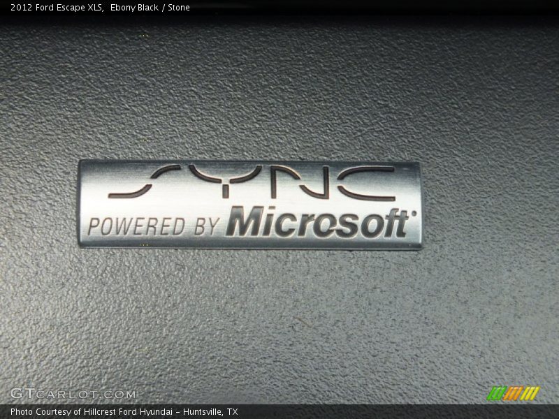 Ebony Black / Stone 2012 Ford Escape XLS